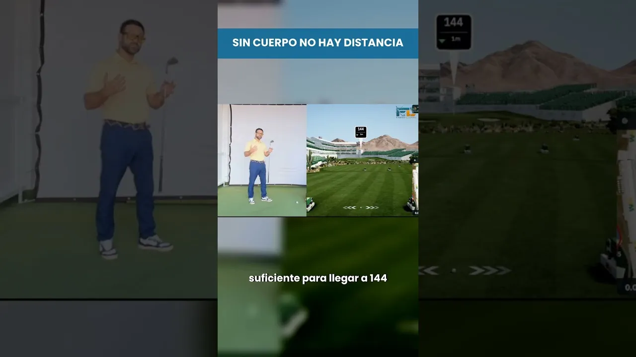 Tu hierro 7 no llega a 144 metros y no es culpa del hierro