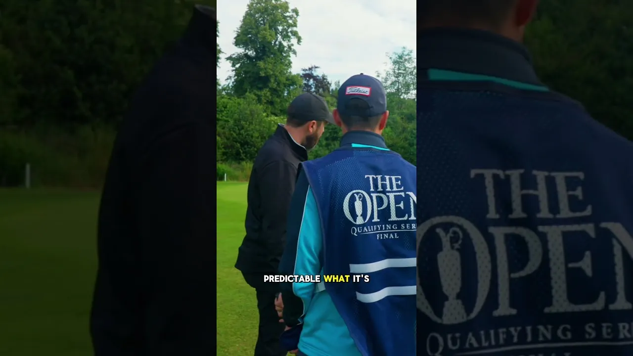 Rick Shiels lanza la duda eterna del golf: ¿putt o chip?