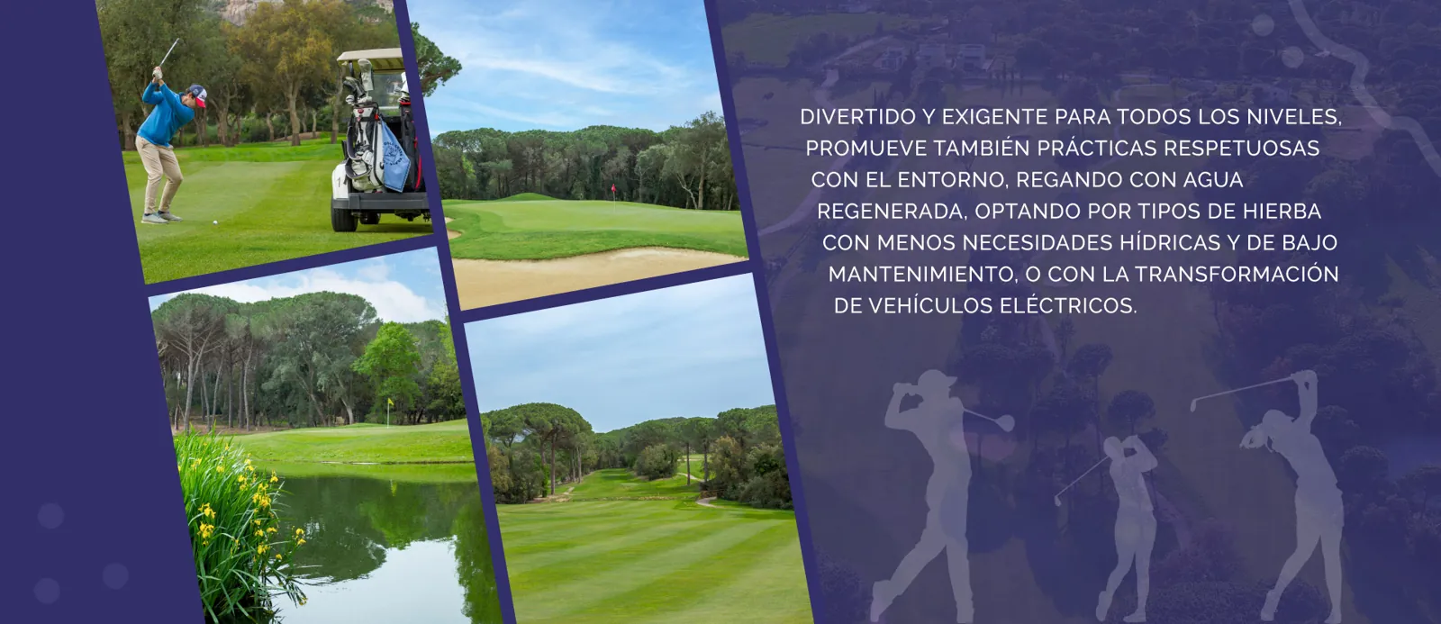 Casa club en una masía antigua rodeada de pinos junto a un campo de golf en la Costa Brava